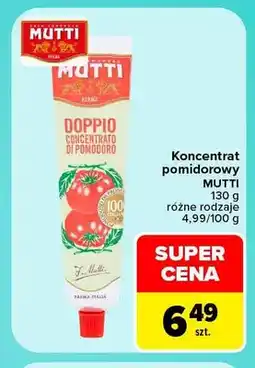 Carrefour Koncentrat pomidorowy Mutti oferta