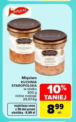 Carrefour Mięsiwo Kuchnia Staropolska w słoiku golonka oferta