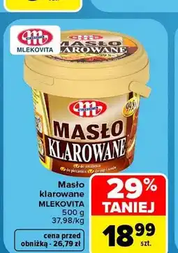 Carrefour Masło klarowane Mlekovita oferta