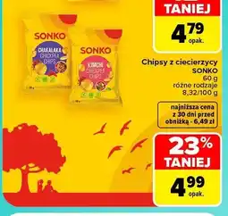 Carrefour Chipsy z ciecierzycy Sonko oferta