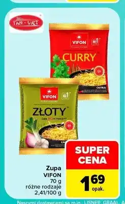 Carrefour Zupa Vifon curry oferta