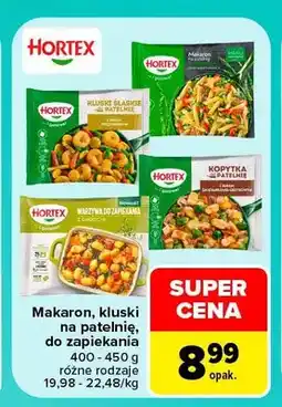Carrefour Makaron, kluski na patelnię, do zapiekania Hortex oferta