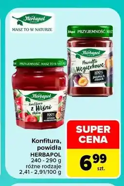 Carrefour Konfitura z wiśni Herbapol oferta