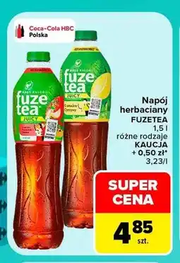Carrefour Napój herbaciany Fuzetea oferta