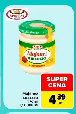 Carrefour Majonez Kielecki oferta