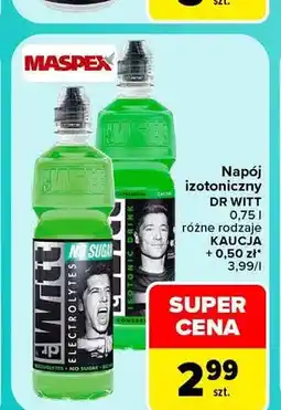 Carrefour Napój izotoniczny Dr Witt oferta