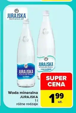 Carrefour Woda mineralna Jurajska oferta