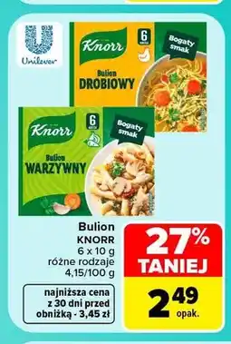 Carrefour Bulion Knorr oferta
