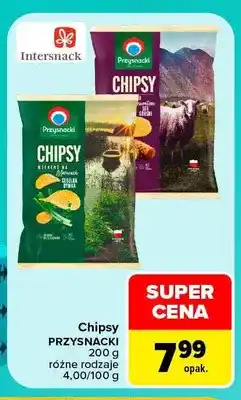 Carrefour Chipsy Przysnacki oferta
