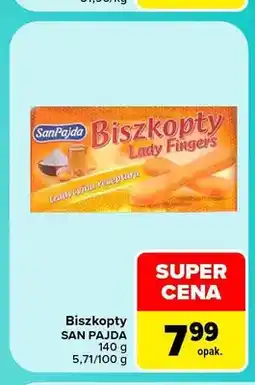 Carrefour Biszkopty San Pajda oferta