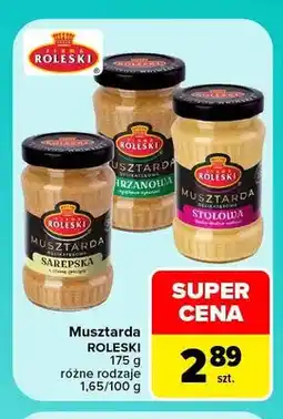 Carrefour Musztarda Roleski sarepska oferta