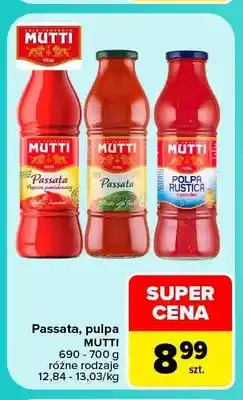 Carrefour Passata, pulpa Mutti oferta