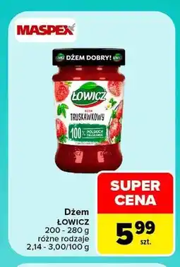 Carrefour Dżem Łowicz oferta