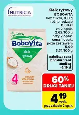Carrefour Kleik ryżowy BoboVita oferta