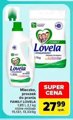 Carrefour Mleczko do prania Family Lovela oferta