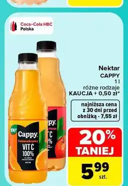 Carrefour Nektar Cappy oferta