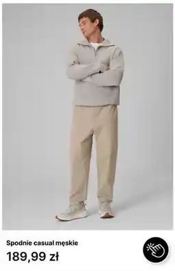 4F Spodnie casual męskie oferta
