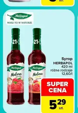 Carrefour Syrop Herbapol oferta