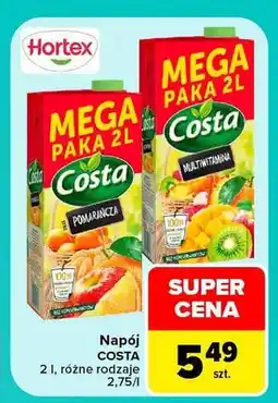 Carrefour Napój Costa oferta