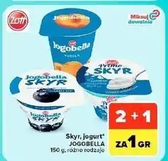Carrefour Market Skyr, jogurt JOGOBELLA 150 g, różne rodzaje oferta