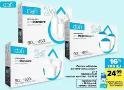 Carrefour Market Zestaw wkładów do filtrowania wody Dafi Unimax 2+1 oferta
