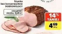 Carrefour Market Szynka bez konserwantów DOBROWOLSCY oferta