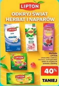 Carrefour Market Herbata Lipton owocowa, zielona, ziołowa, funkcjonalna oferta