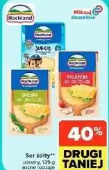 Carrefour Market Ser żółty Hochland plastry oferta