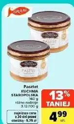 Carrefour Market Pasztet Kuchnia Staropolska Graal oferta