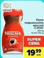 Carrefour Market Kawa rozpuszczalna Nescafe Classic oferta