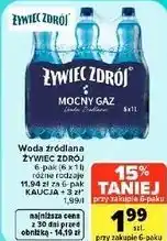 Carrefour Market Woda źródlana Żywiec Zdrój oferta
