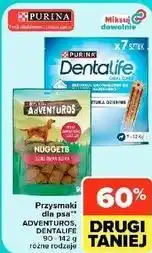 Carrefour Market Przysmaki dla psa Purina Adventuros, Dentalife oferta