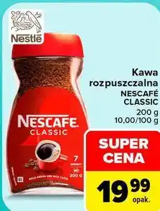 Carrefour Kawa rozpuszczalna Nescafe Classic oferta