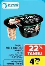 Carrefour Market Jogurt Mix & Crunch YoPro Danone oferta