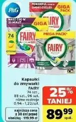 Carrefour Market Kapsułki do zmywarki FAIRY oferta