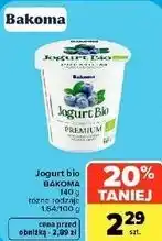 Carrefour Market Jogurt bio Bakoma oferta