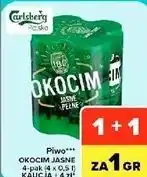 Carrefour Market Piwo Okocim Jasne Pełne oferta