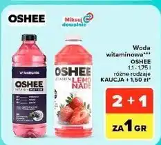 Carrefour Market Woda witaminowa OSHEE 1,1 - 1,75 l, różne rodzaje oferta