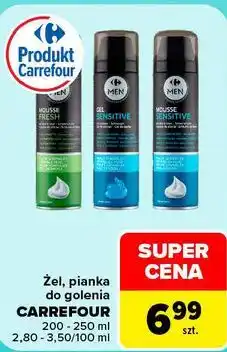 Carrefour Żel, pianka do golenia Carrefour oferta