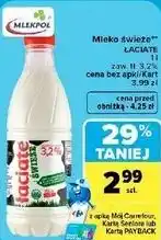 Carrefour Market Mleko świeże Łaciate 1 l zaw. tł. 3,2% oferta