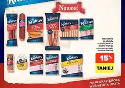 Carrefour Market Wszystkie produkty o stałej wadze marki Krakus oferta
