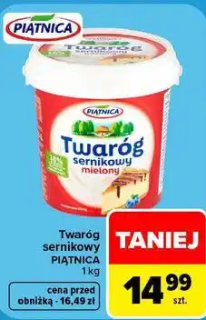 Carrefour Twaróg sernikowy Piątnica oferta