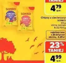 Carrefour Market Chipsy z ciecierzycy Sonko oferta