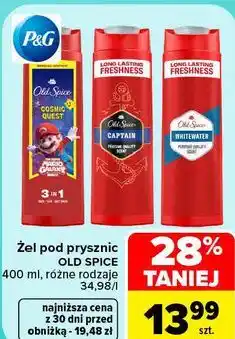 Carrefour Żel pod prysznic Old Spice oferta