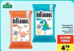 Carrefour Market Chrupki bio BIOSAURUS oferta