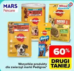 Carrefour Wszystkie produkty dla zwierząt marki Pedigree oferta