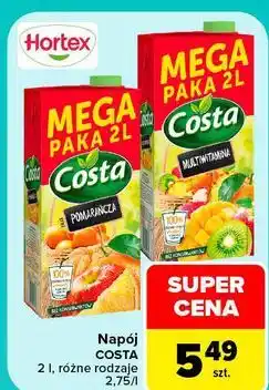 Carrefour Napój Costa oferta