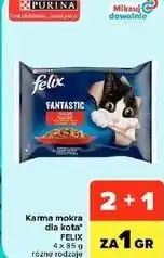 Carrefour Market Karma mokra dla kota Felix Fantastic oferta