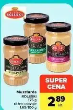 Carrefour Market Musztarda ROLESKI 175 g różne rodzaje oferta