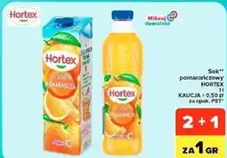 Carrefour Market Sok pomarańczowy Hortex oferta